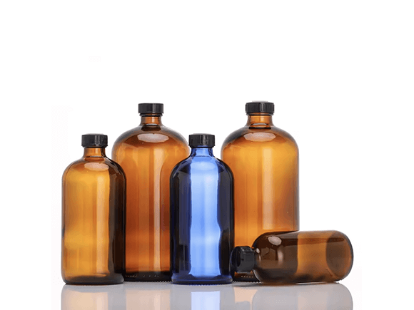 glass medicine bottle