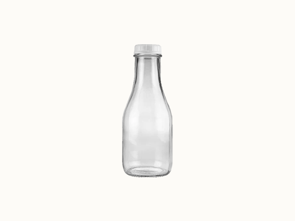 milk glass bottle manufacturer with lid