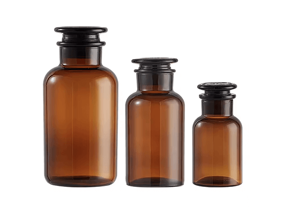 Wholesale 250ml 500ml Glass Medicine Bottle Liquid Syrup