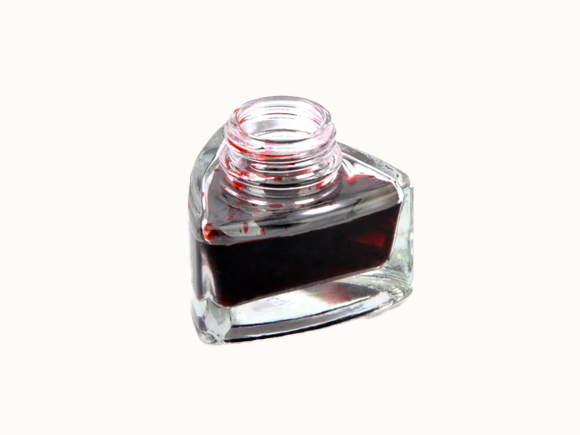 Triangular Empty refill ink bottle wholesale