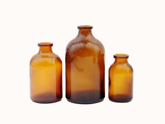 Wholesale Amber Glass Apothecary Jars