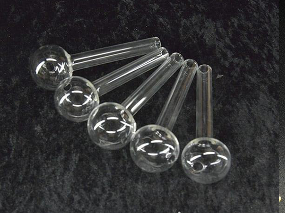 Clear Glass Ball Pipes