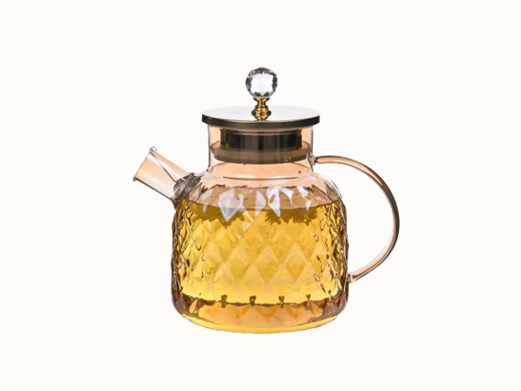 Heat Resistant Borosilicate Glass Water Teapots Wholesale