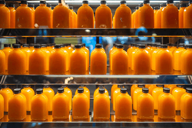 roetell glass juice bottles