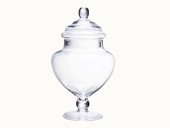 Large Clear Glass Candy Buffet Jars Wholesale