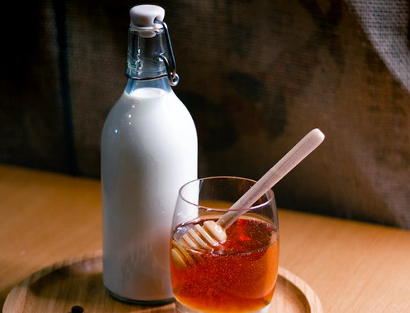 roetell glass milk bottle