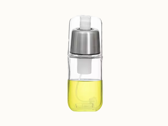 Stainless Steel Food-grade Olive Oil Glass Bottles Dispenser