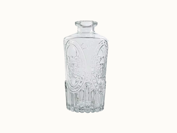 Sunflower Decoration Luxury Transparent Vase