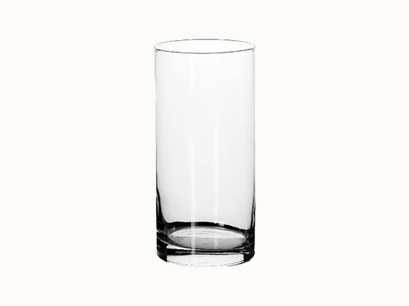 round transparent simple glass vase wholesale