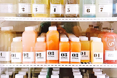 roetell glass juice bottles