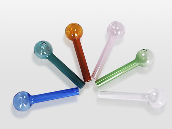 Multicolor Oil Burner Glass Ball Pipes
