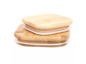 square wooden lids