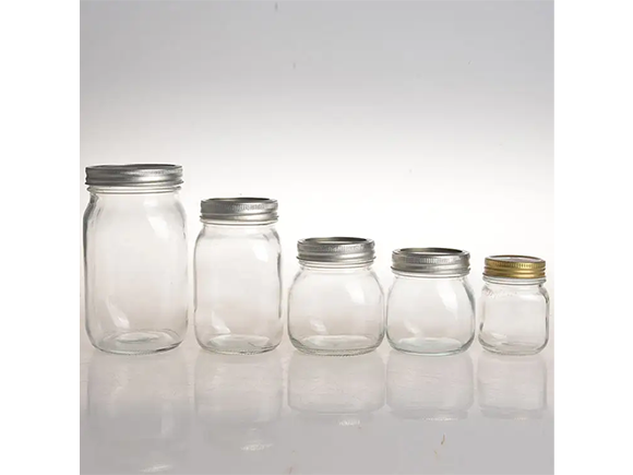 various sizes of mason jars