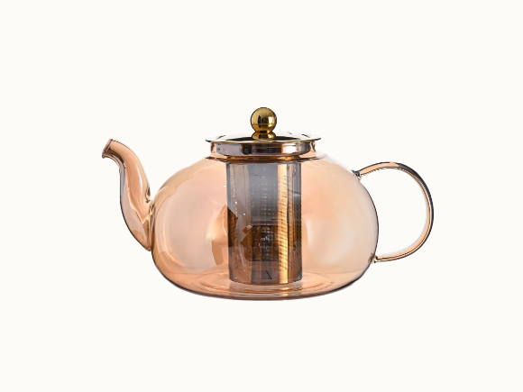 Wholesale 1800ml Hand Brewed Glass Tea Pots