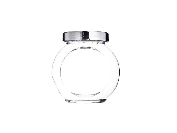 roetell glass candy jar